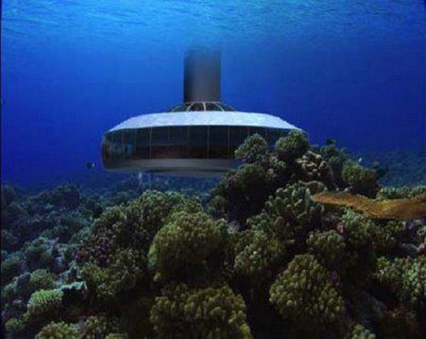 Úžasné bývanie pod vodou ponúka nevšedný výhľad!